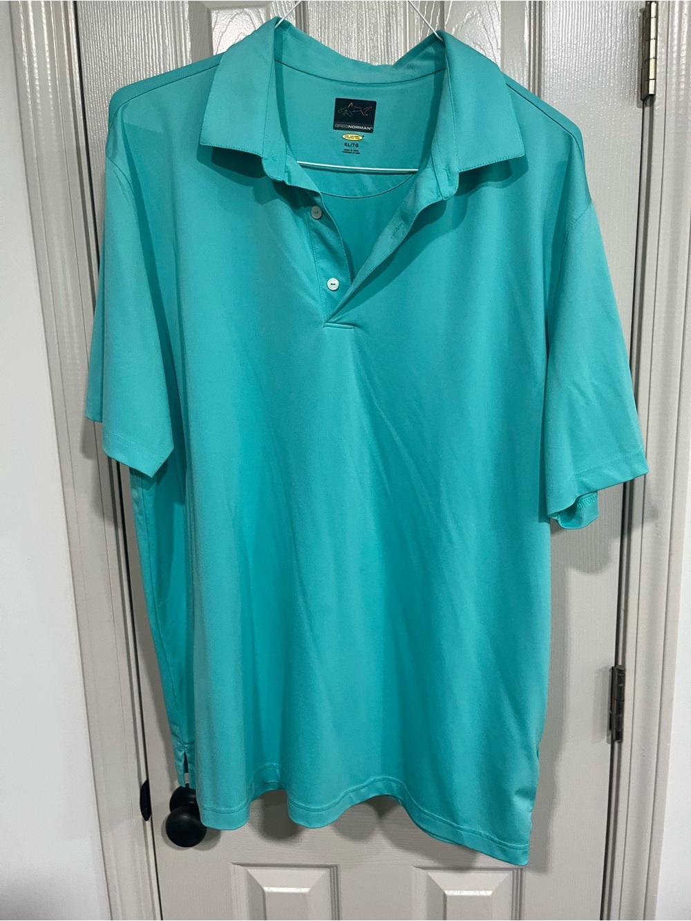Greg Norman Collection Men's Polo - Teal